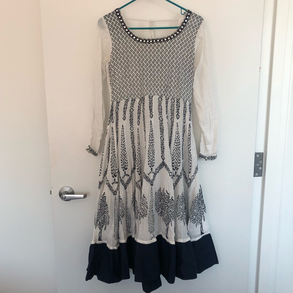White cotton Tunic dress
